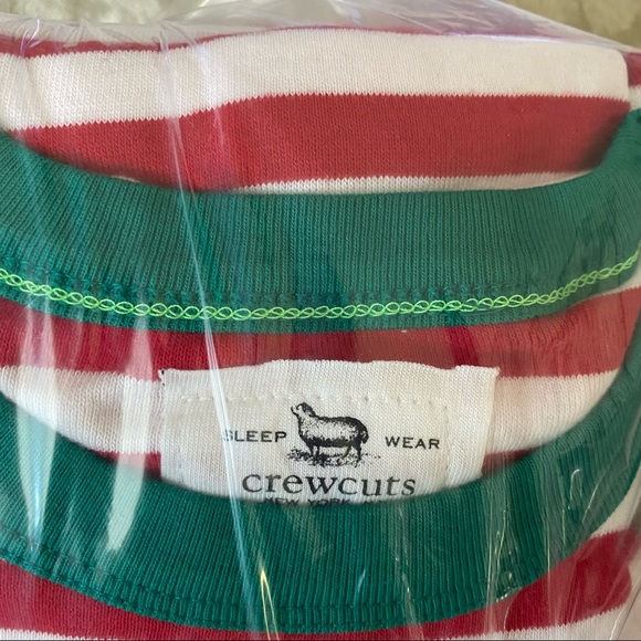 Jcrew Kids' pajama set in candy-cane stripes - Picture 3 of 3